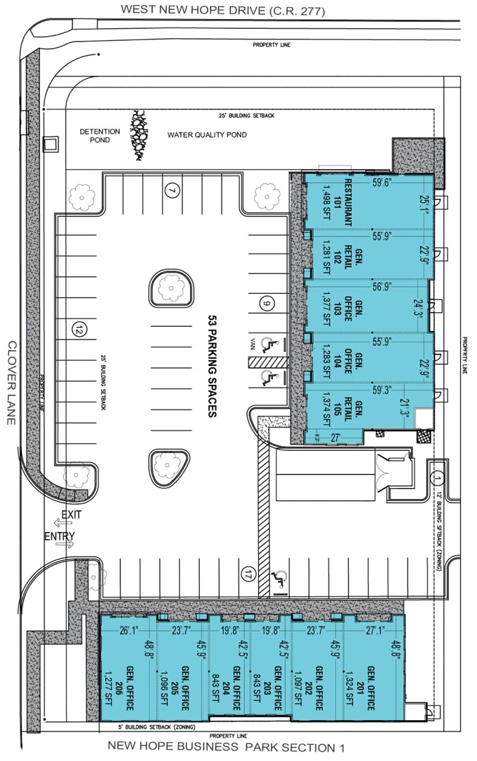 Clover Plaza Plan