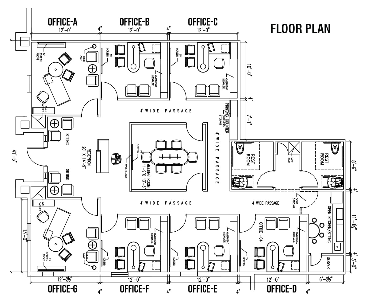 Suite 112 Floor Plan