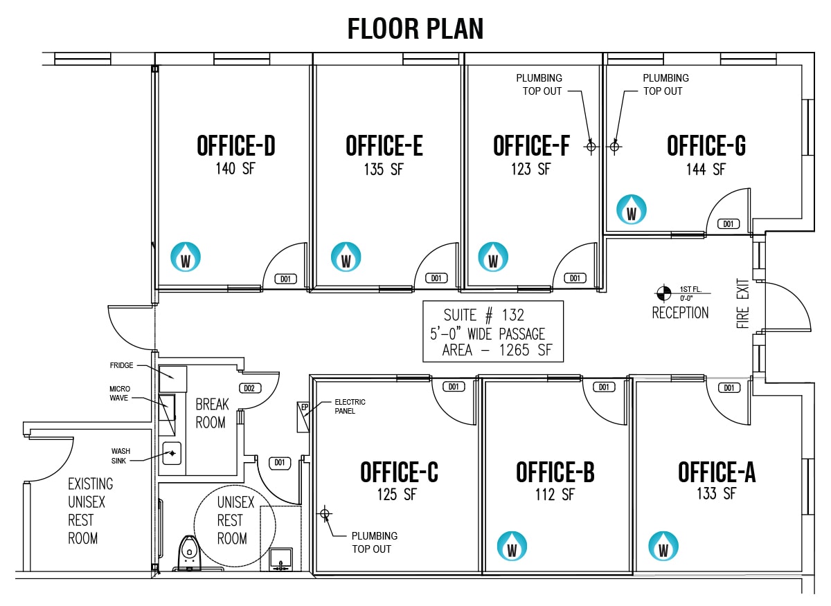 Suite 132 Floor Plan